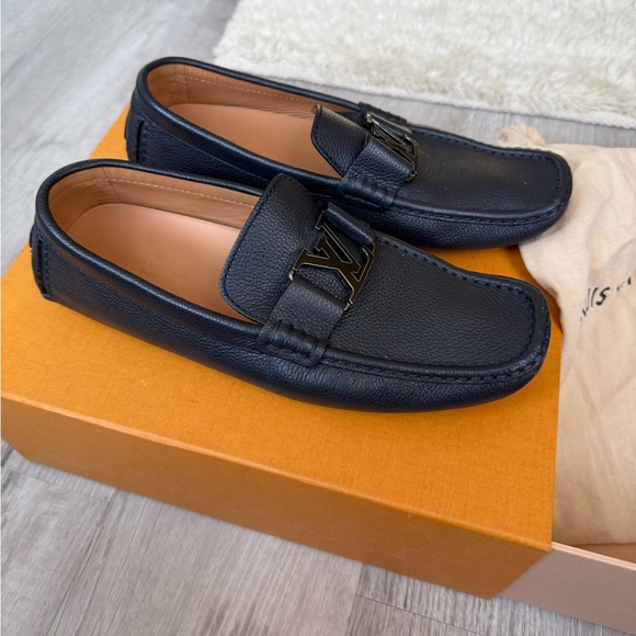 Authentic Louis Vuitton Monte Carlo Leather Mens Loafer US8 - Picture 2 of 4